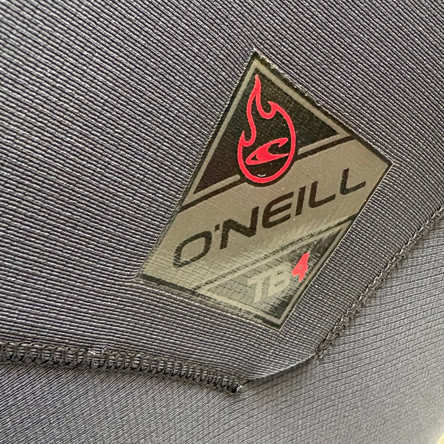 O'Neill   Hyperfreak Fire 4/3mm+ Chest Zip - Black/Black