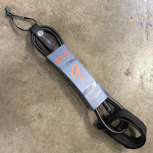 RYD   AERO  9' KNEE CUFF LONGBOARD LEASH