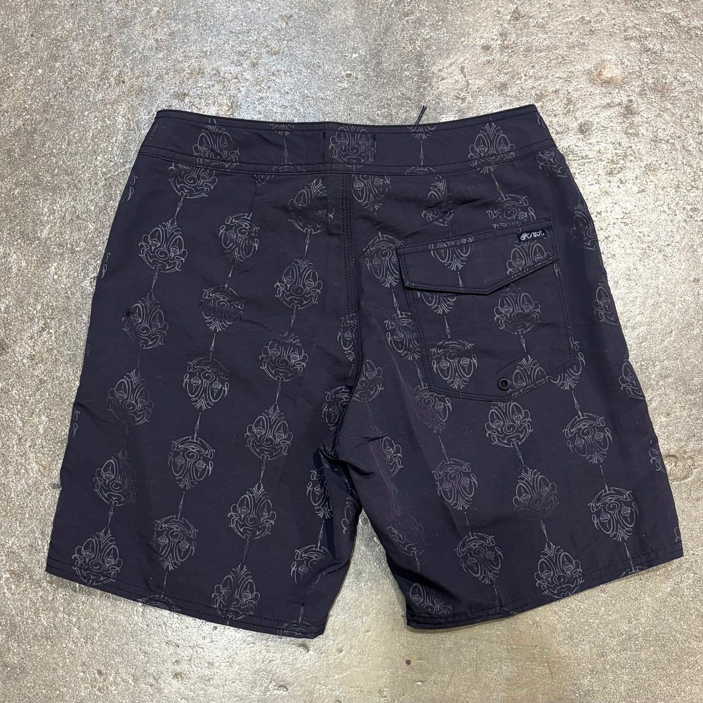 RVCA Mr Cartoon Boardshort 18"