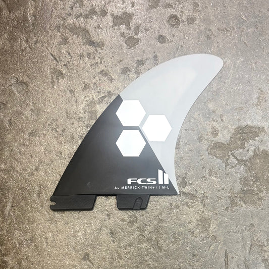 FCS II Shaper Series Al Merrick Twin + Stabilizer Fins