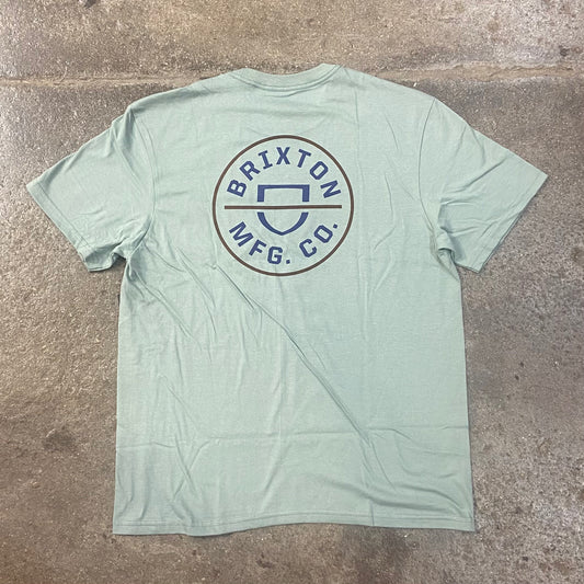 BRIXTON   CREST II S/S STANDARD TEE