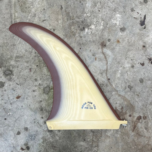 Good For You Fin Co. Atra 10.5" Single Fin - Cream