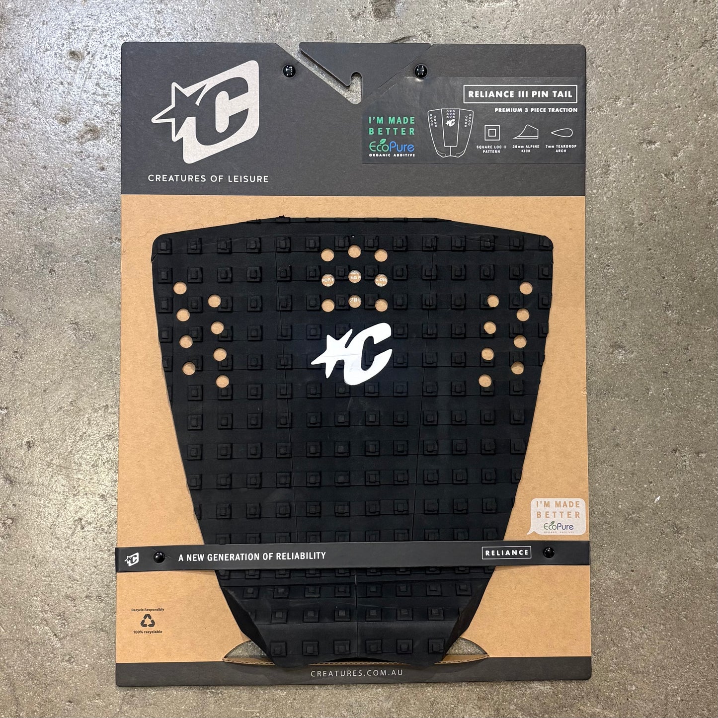 Creatures of Leisure Reliance III Pin Tail EcoPure Traction Pad