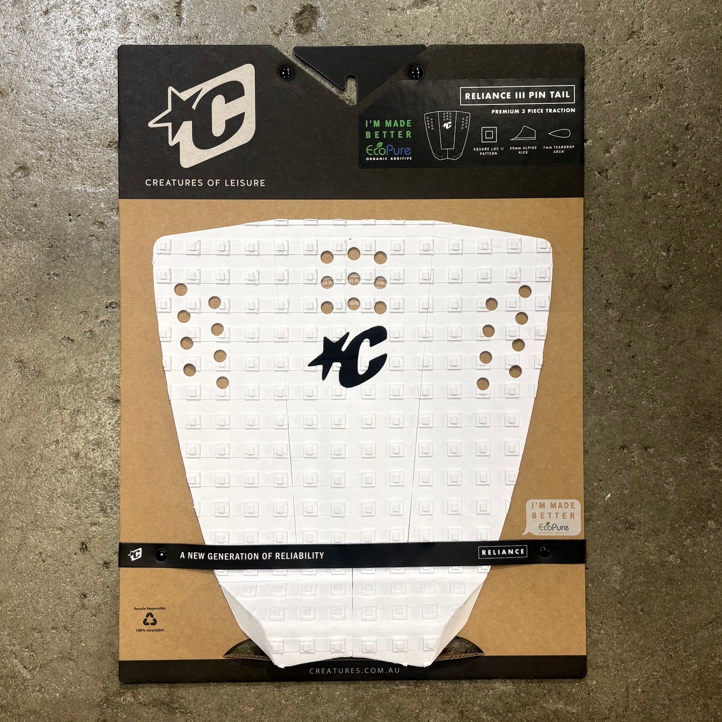 Creatures of Leisure Reliance III Pin Tail EcoPure Traction Pad
