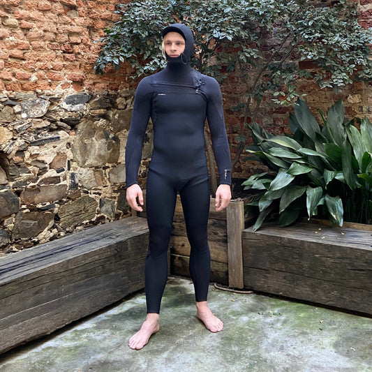 O'NEILL HYPERFREAK 4/3+ CHEST ZIP HOODED