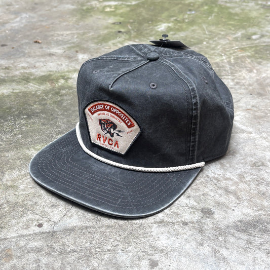 RVCA Bengal Bolt Snapback Hat - Black