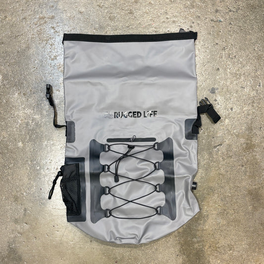 Rugged Life 40L Dry & Compression Bag Backpack – Grey