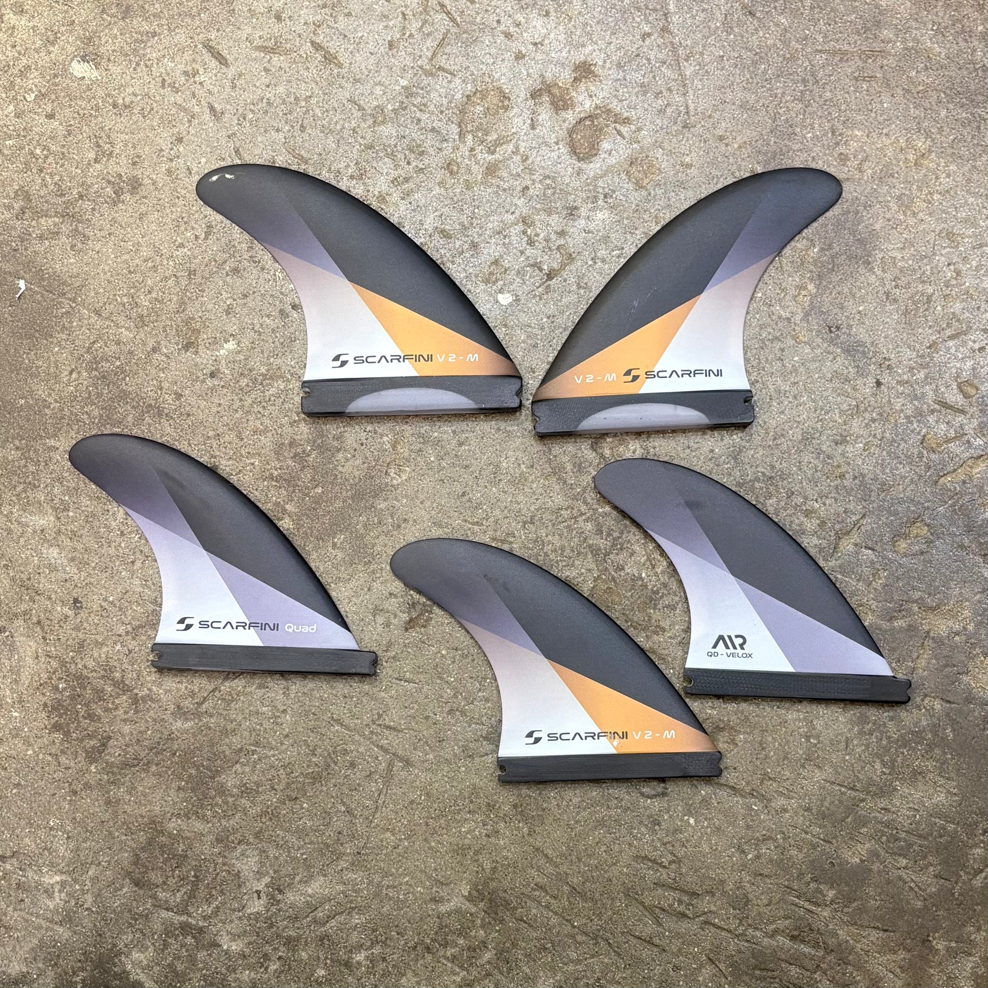 SCARFINI   V2 AIR - MEDIUM - THRUSTER - 5 FIN