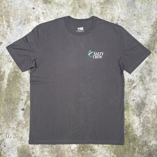 Salty Crew Coordinates Crew Tee - Dark Grey