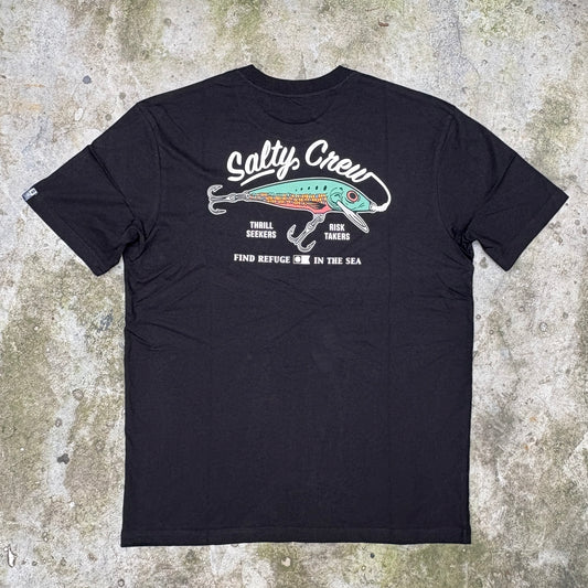 Salty Crew Decoy Crew Tee - Black