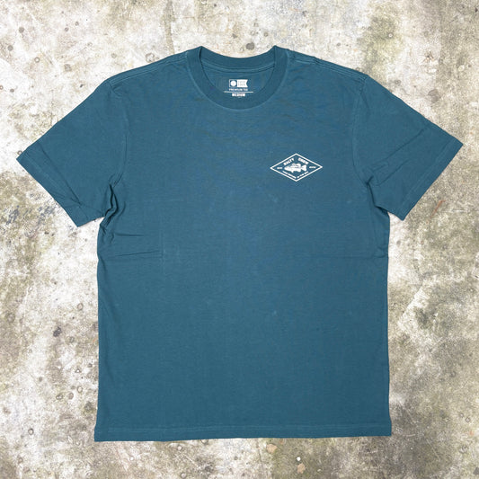 Salty Crew Diamond Bass Crew Tee - Atlantic Blue