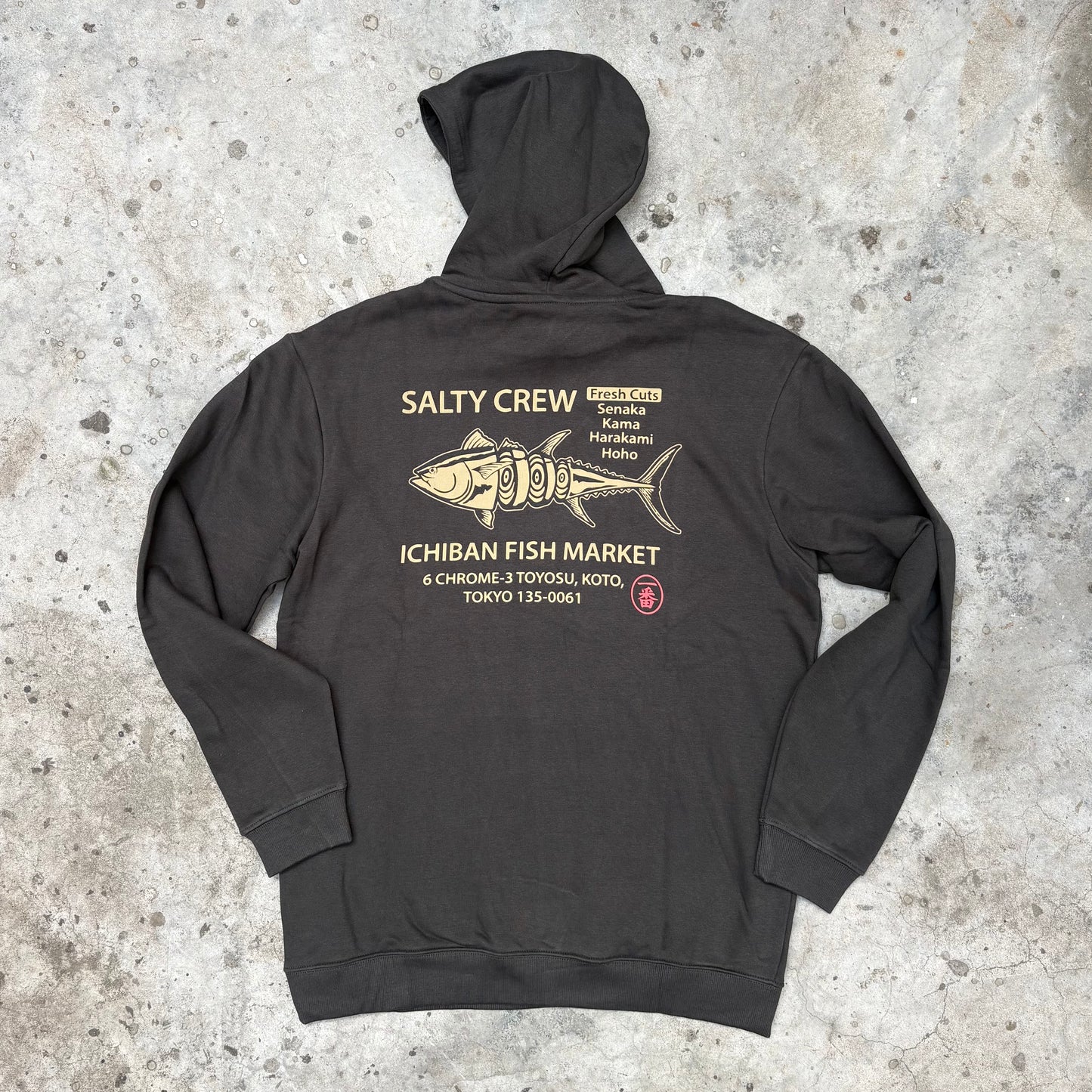 Salty Crew   Ichiban Fleece - Black
