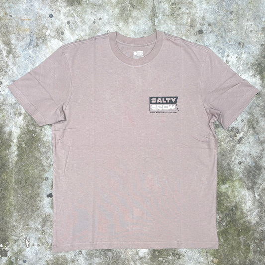 Salty Crew Inverse Flag Crew Tee - Cinder