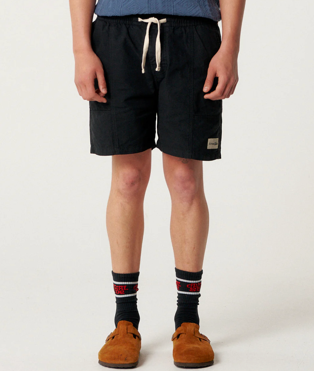 The Critical Slide Society   All Day Canvas Short - Black