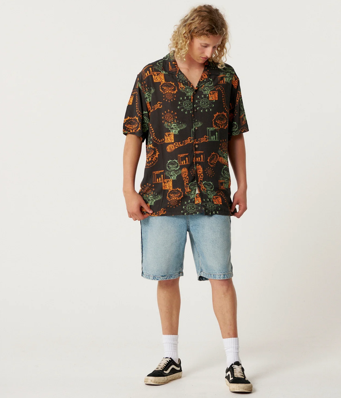 TCSS   Madness Resort Shirt - Black