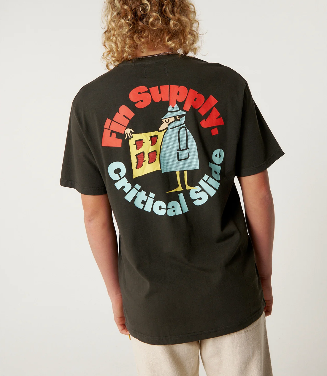 The Critical Slide Society   Supply Tee - Phantom