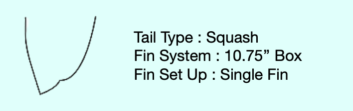 The Dirty Samchez  9'4  x  23  x  2 7/8  72.2L