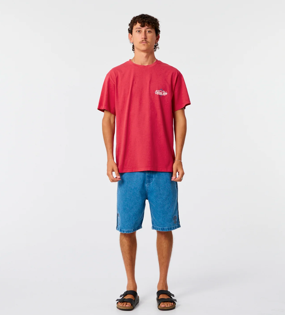 TCSS Diamond Decal Tee – Washed Red