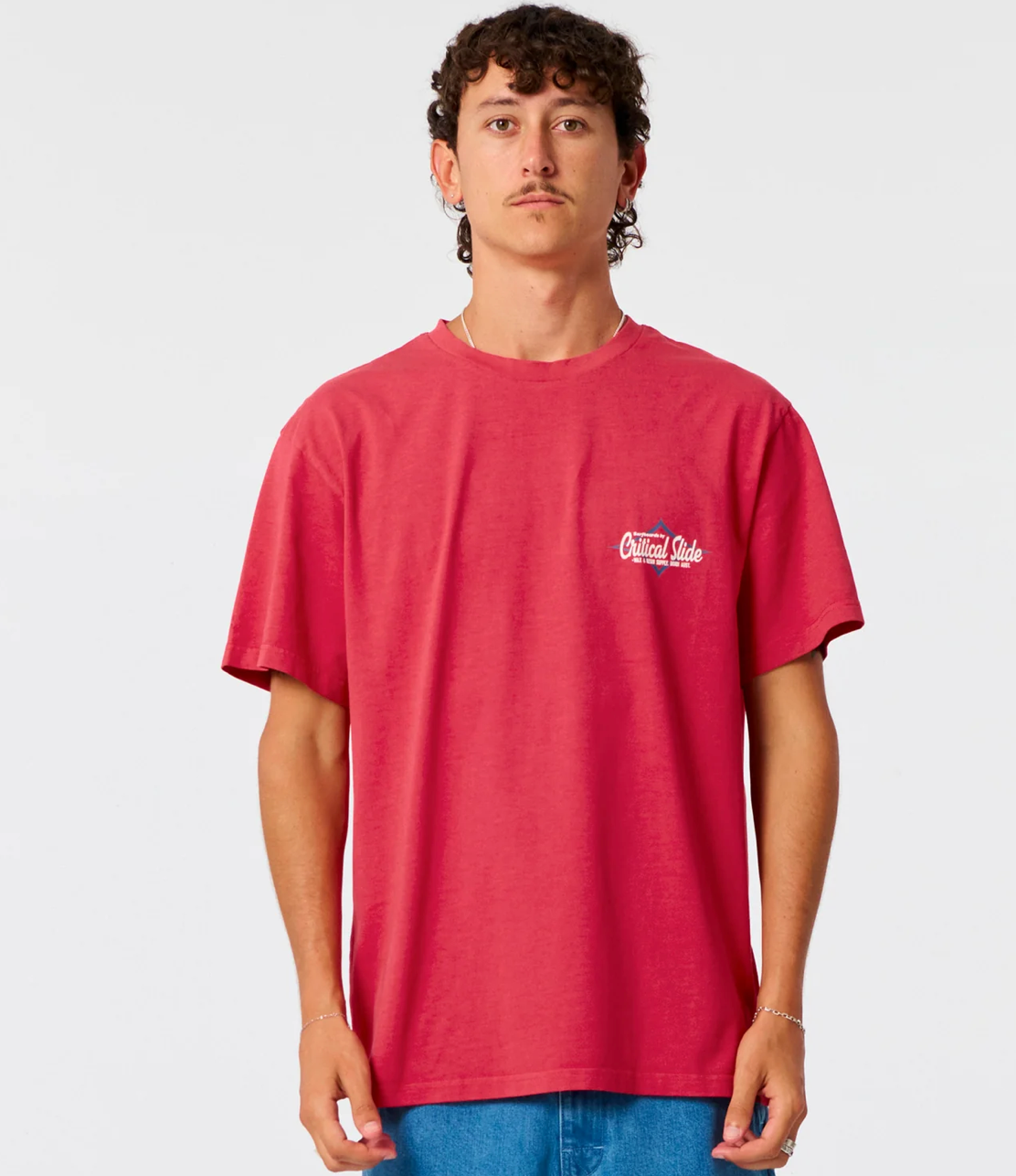 TCSS Diamond Decal Tee – Washed Red