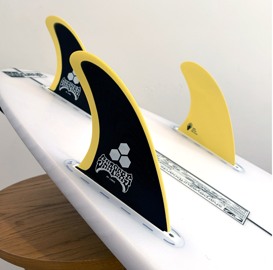 Shapers AM Pro-Glass Thruster Fin Set - Large