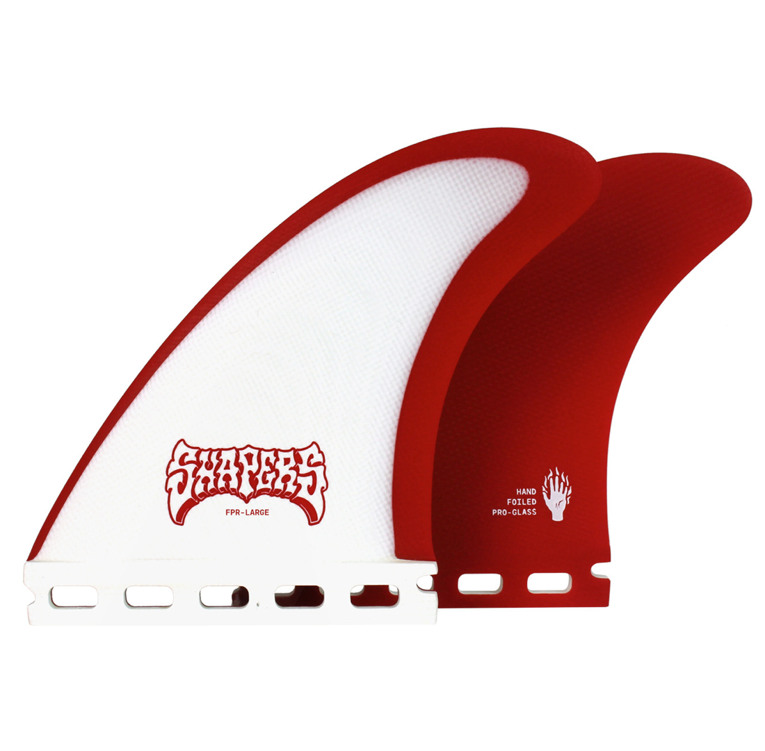 Shapers F.P.R Pro Glass Thruster Fin Set - Large