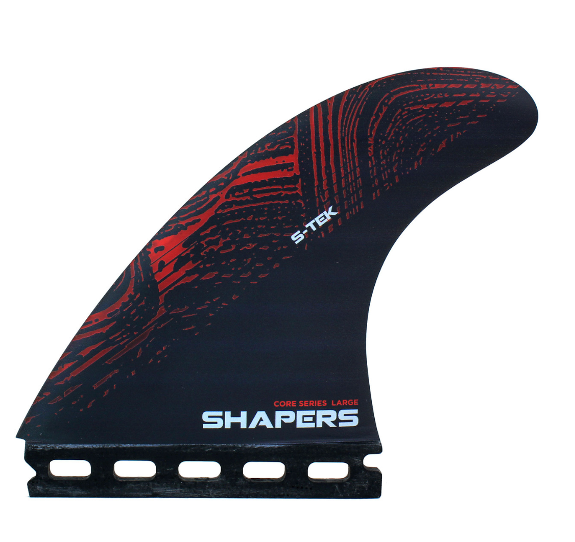 Shapers S-TEK Core Thruster Fin Set - Medium