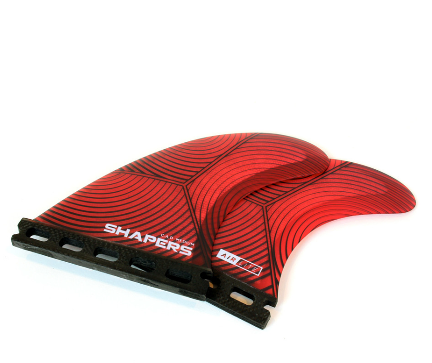 Shapers Global C.A.D Airlite Thruster Fins – Medium