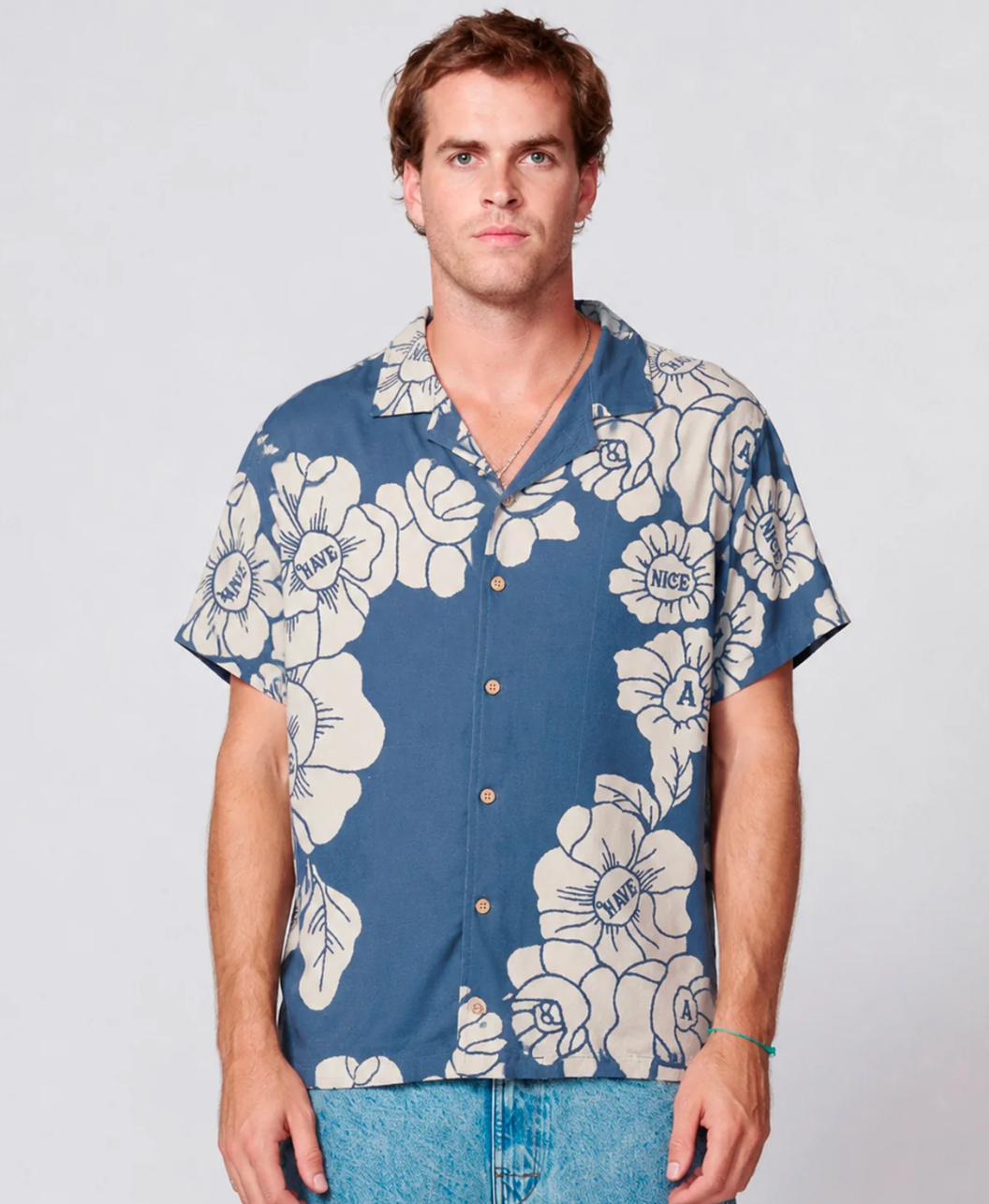 The Critical Slide Society - Nice Day Resort Shirt - Blue