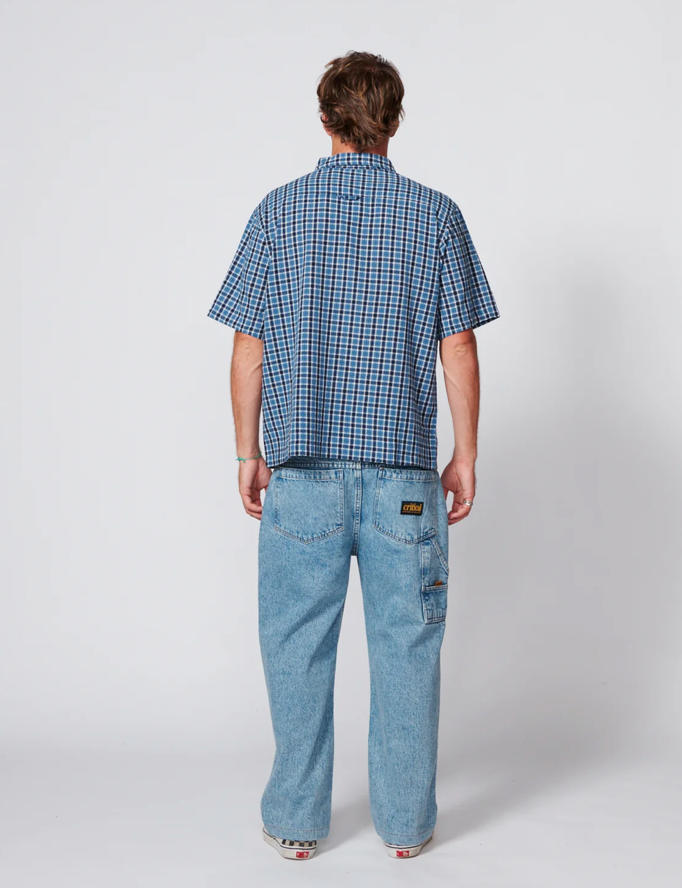 The Critical Slide Society - Dennis Short Sleeve Shirt - Blue