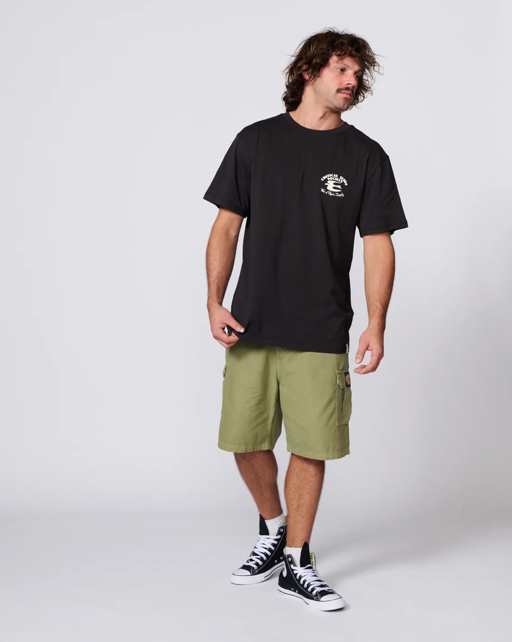 TCSS Wax and Resin Tee - Vintage Black