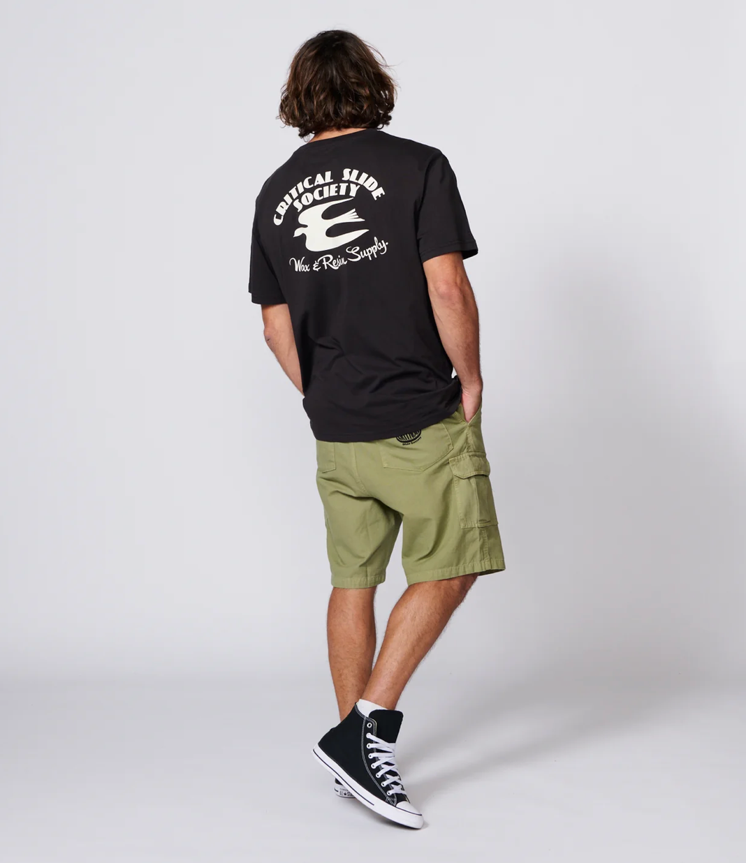 TCSS Wax and Resin Tee - Vintage Black