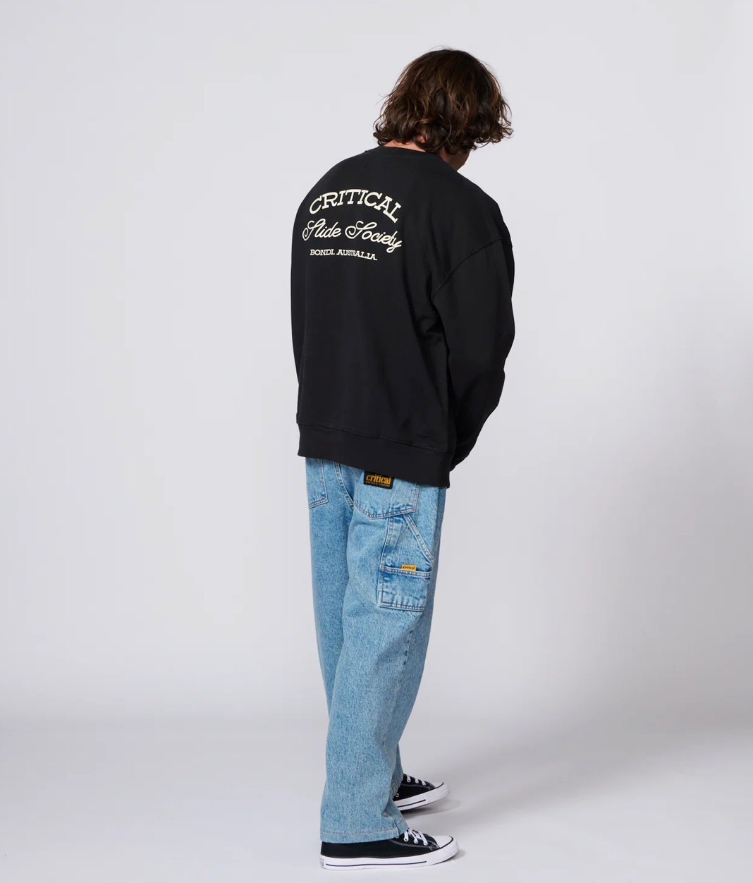 TCSS Waxed Crew - Vintage Black