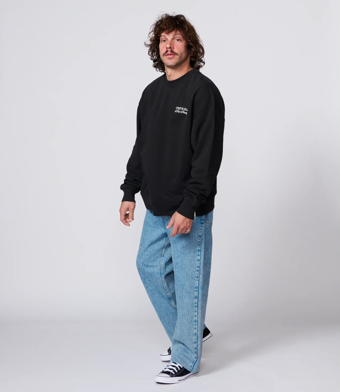 TCSS Waxed Crew - Vintage Black