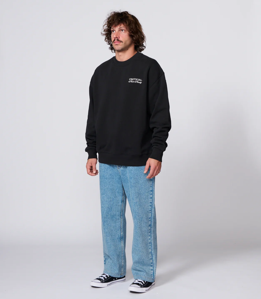 TCSS Waxed Crew - Vintage Black