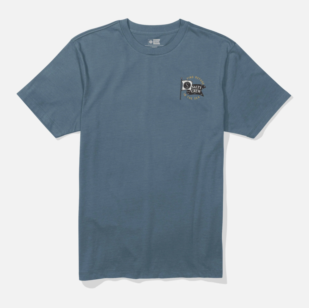 Salty Crew Wavey Crew Tee - Monument