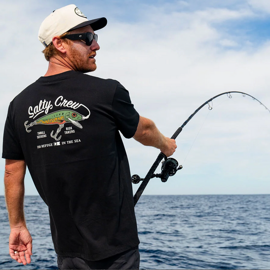Salty Crew Decoy Crew Tee - Black