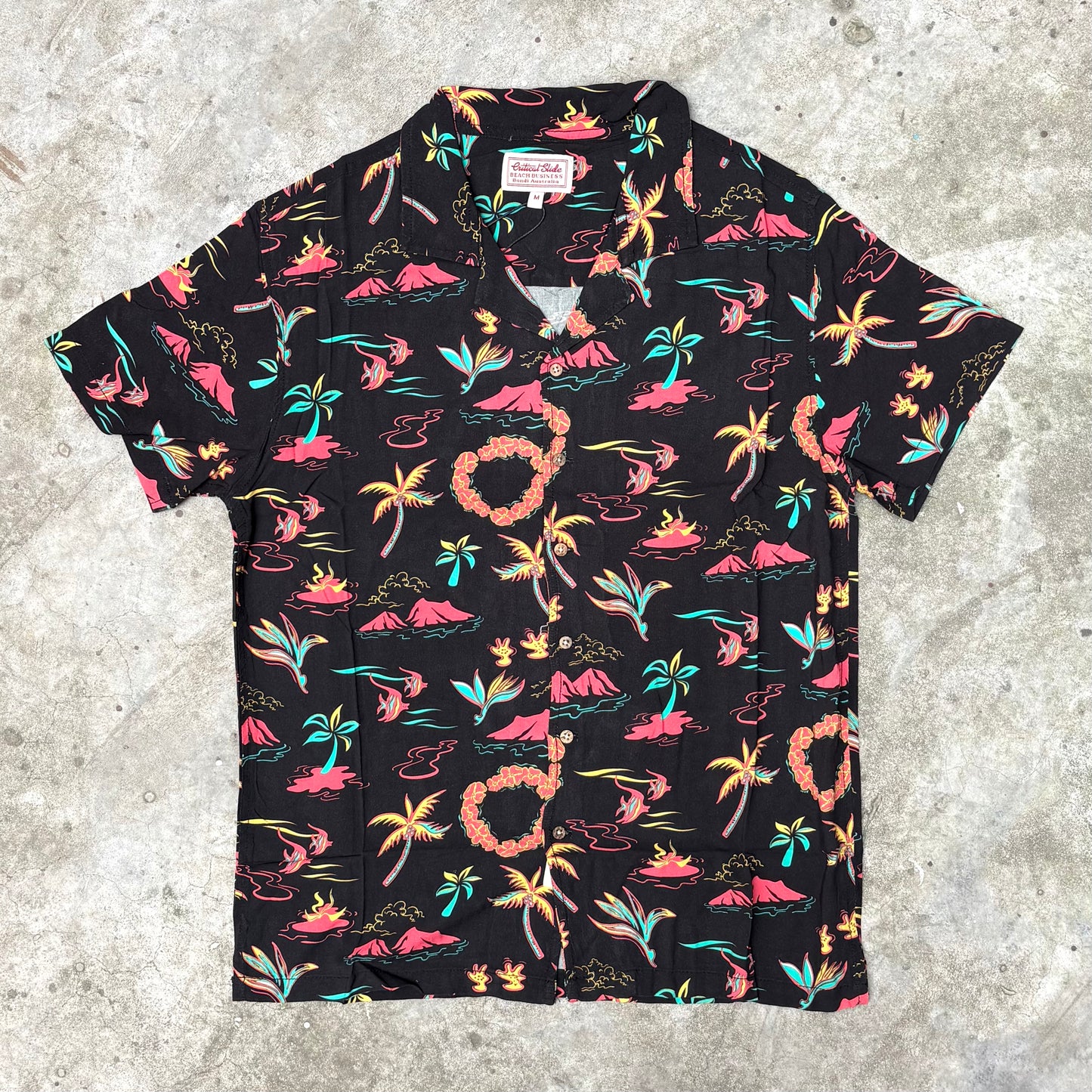 TCSS   Island Resort Shirt - Black
