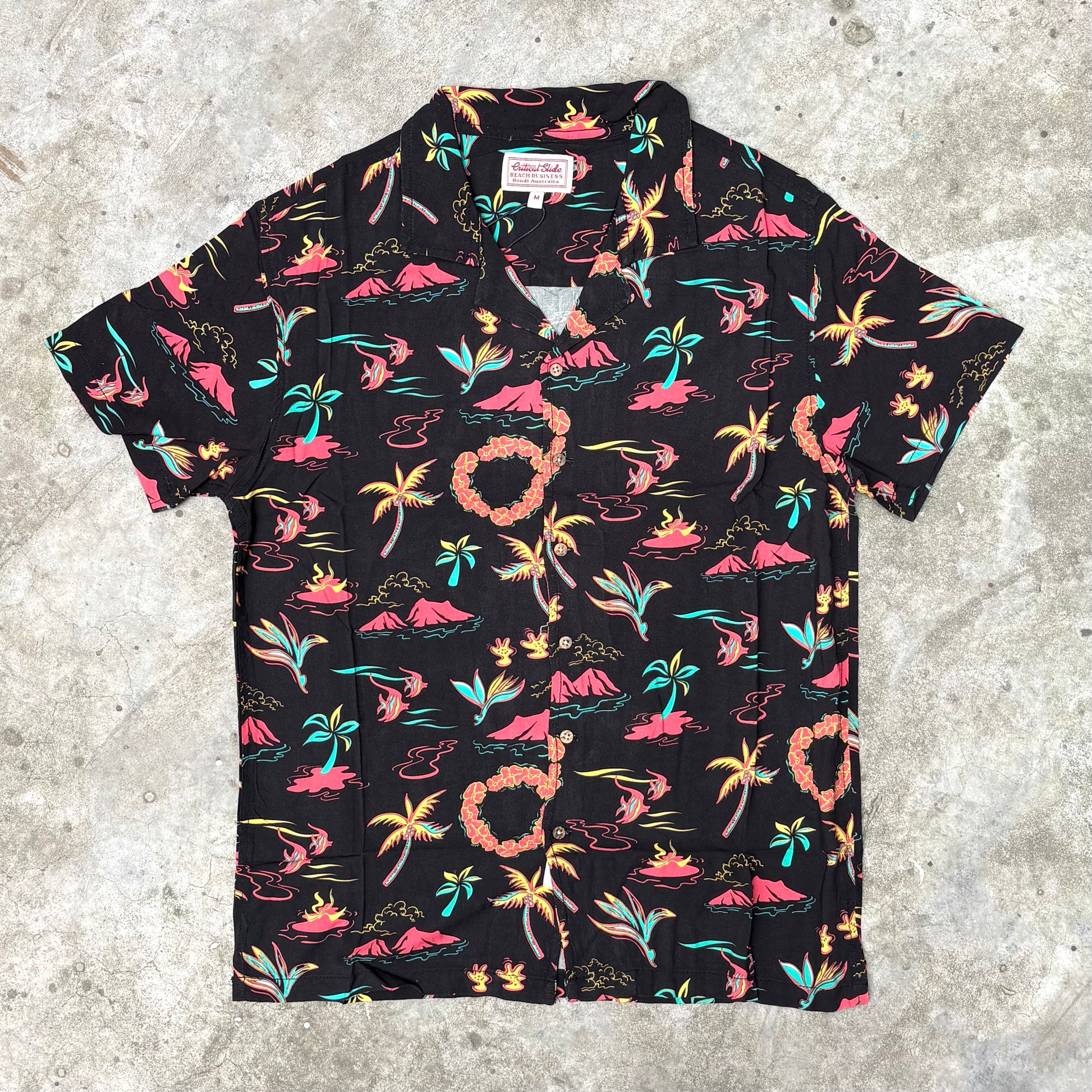 TCSS   Island Resort Shirt - Black