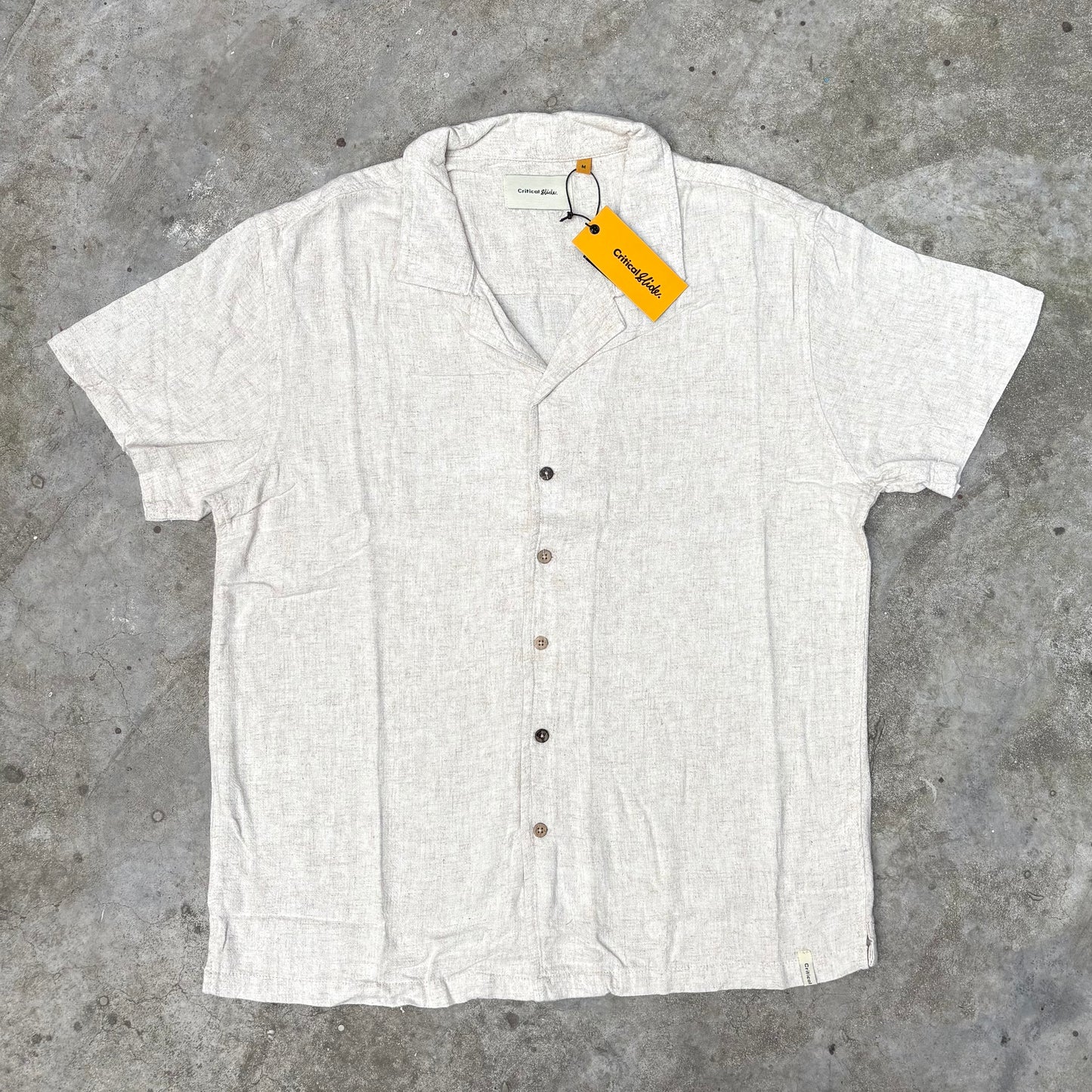 The Critical Slide Society - Ernie Resort Shirt - Oatmeal