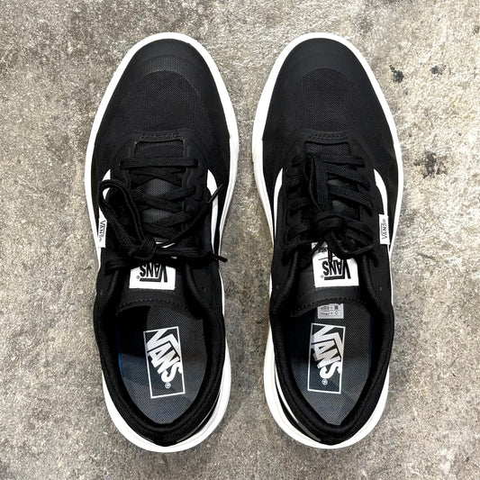Pair of VANS   MTE ULTRARANGE 2.0 on concrete floor.