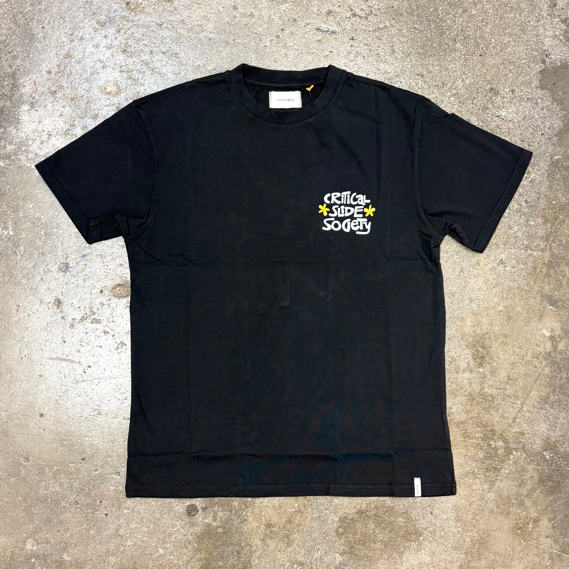 Very Nice Tee - Vintage Black front view