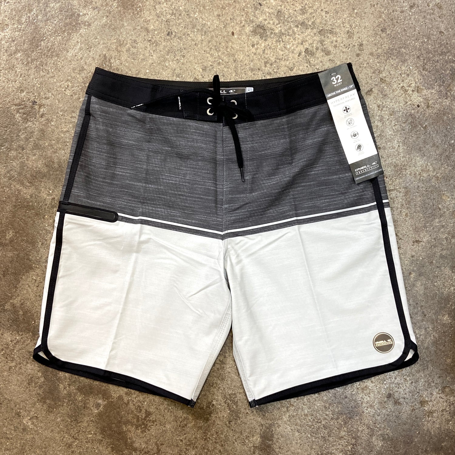 O'NEILL HYPERFREAK TECH TRVLR NOMAD 19" BOARDSHORTS