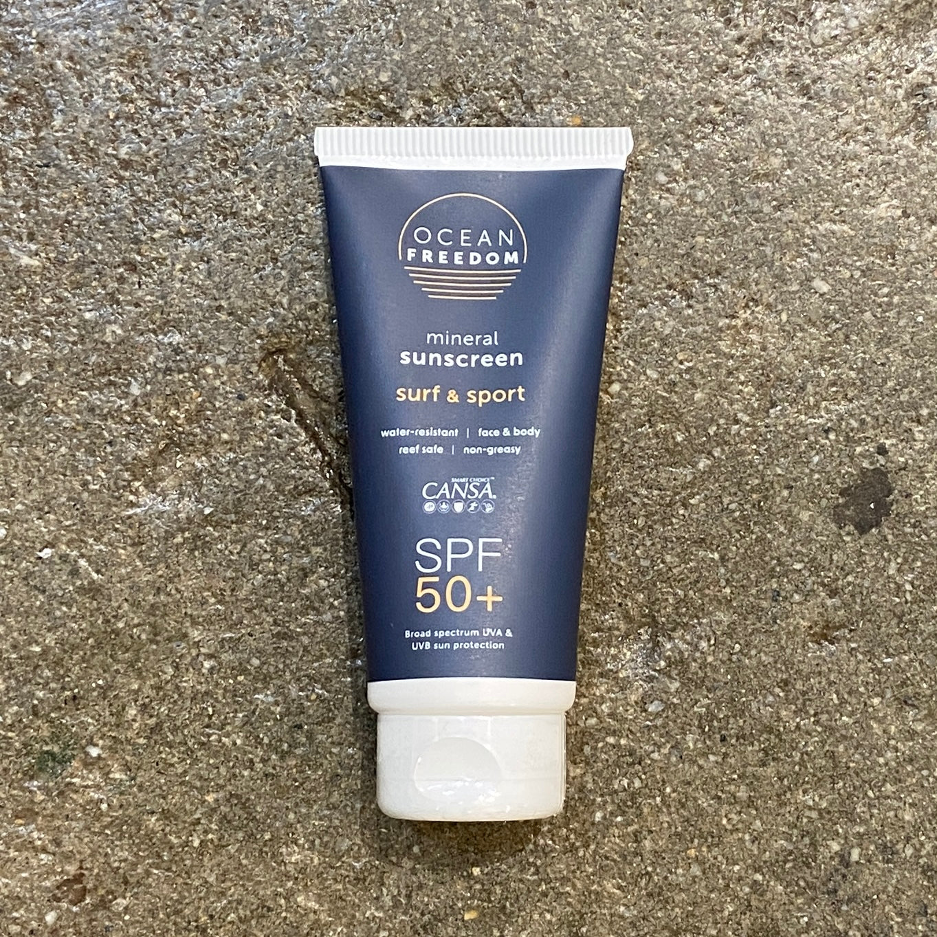 OCEAN FREEDOM SURF AND SPORT MINERAL SUNSCREEN SPF 50+