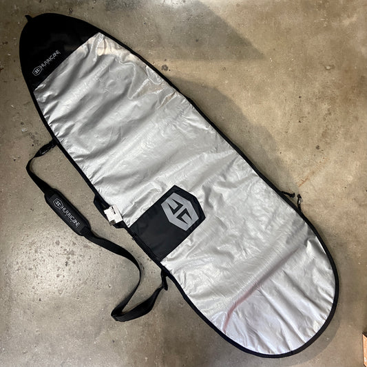 HURRICANE   FISH/HYBRID POLY COVER 6'3  SILVER