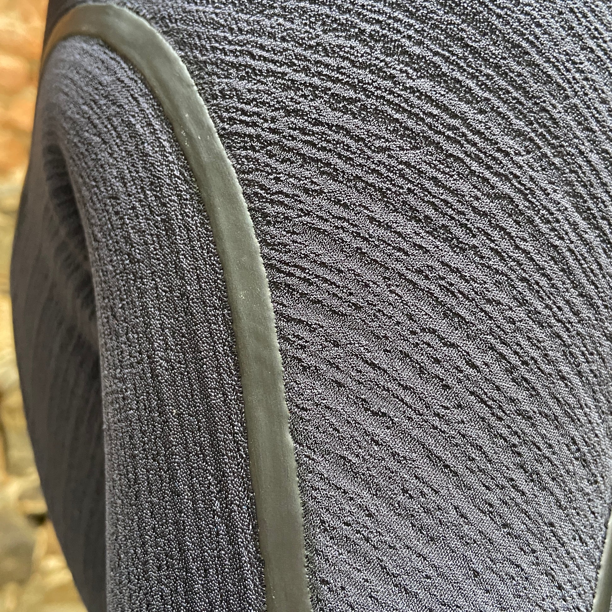 View of the liquid seal seams on the O'Neill Mutant Legend 4.5mm/3.5mm - Black - Interchangeable Hooded Wetsuit