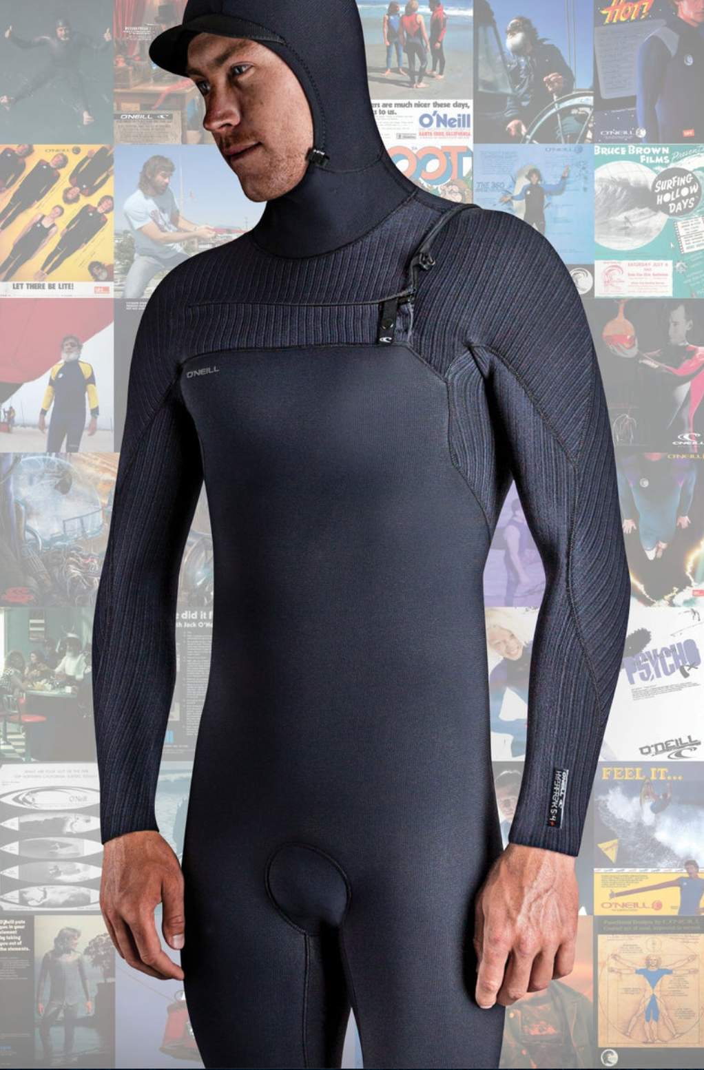 O'NEILL HYPERFREAK HOODED WETSUIT