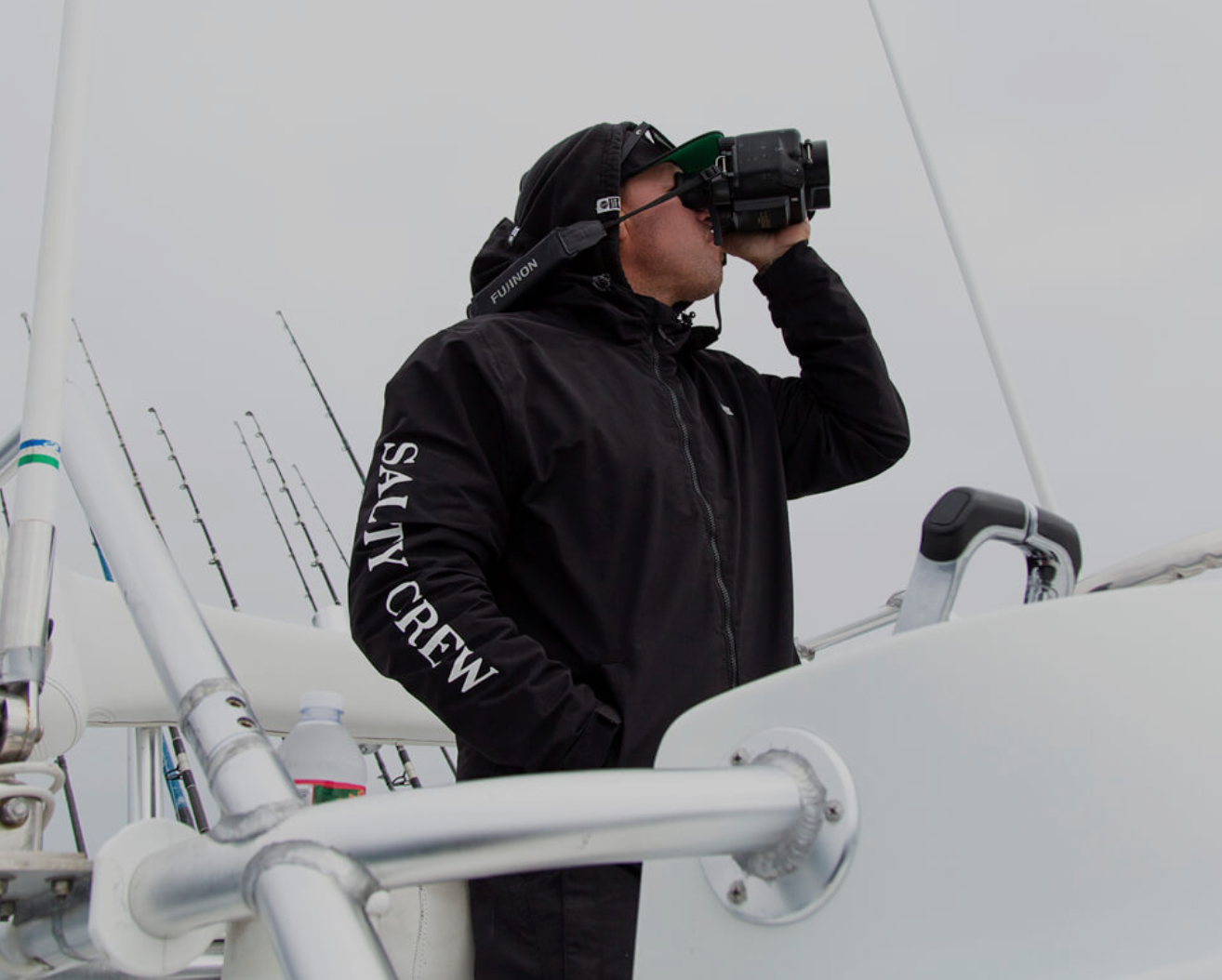 SALTY CREW PINNACLE BLACK JACKET