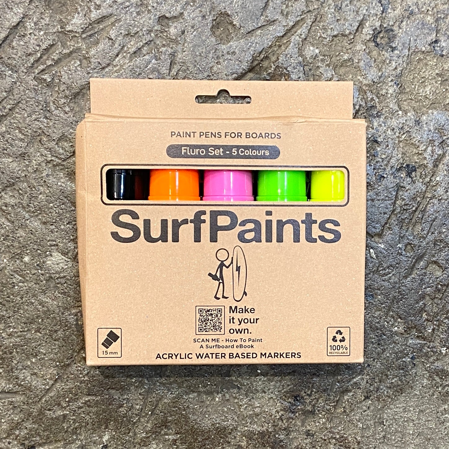 SurfPaints Fluro Set – Surfboard Paint | KISS Surf Store – Keep it ...