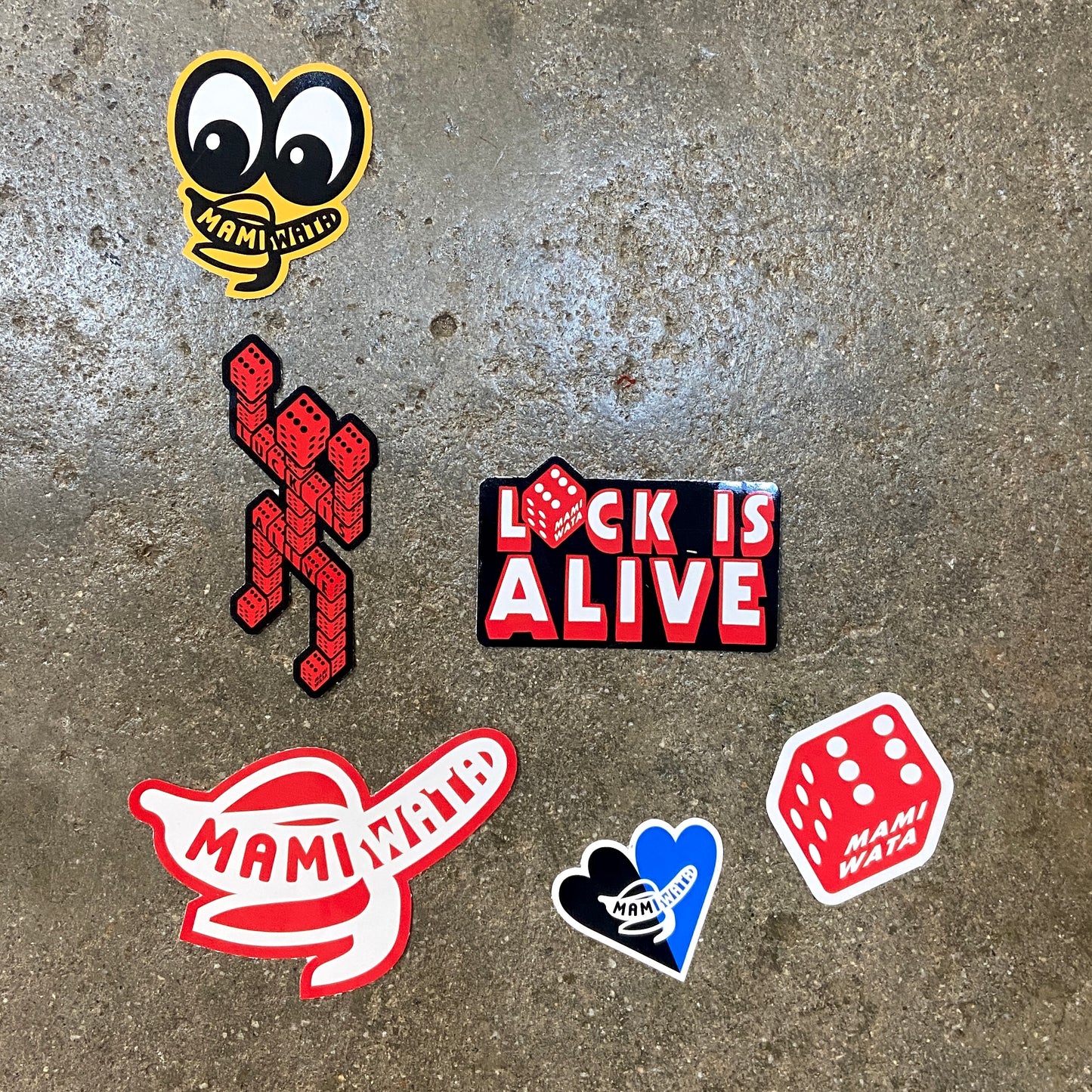 LUCK IS ALIVE   STICKER PACK
